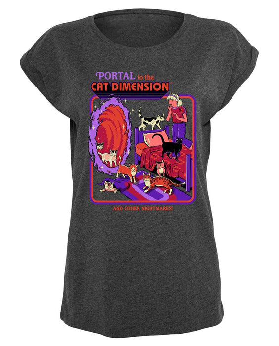 Steven Rhodes - The Cat Dimension - Girlshirt | yvolve Shop