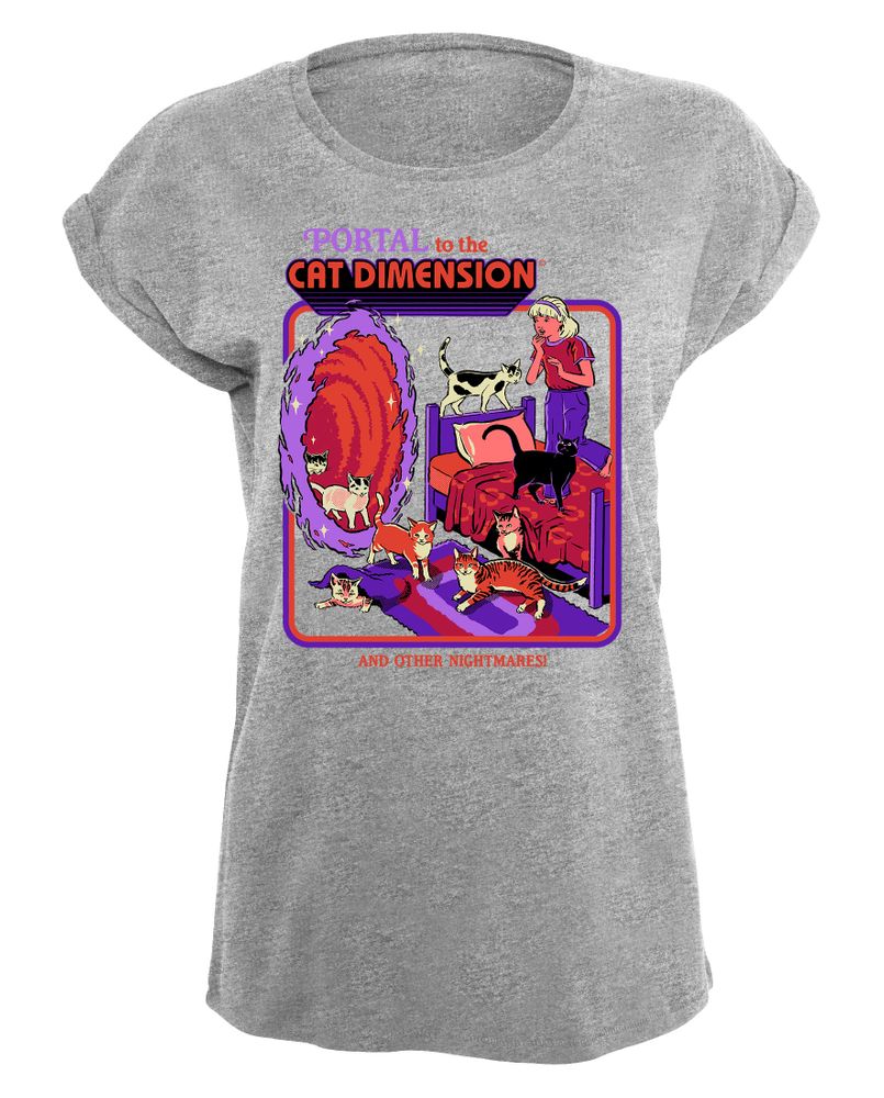 Steven Rhodes - The Cat Dimension - Girlshirt | yvolve Shop