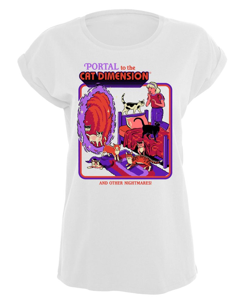 Steven Rhodes - The Cat Dimension - Girlshirt | yvolve Shop