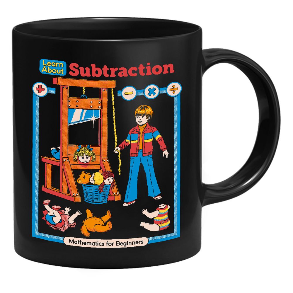 Steven Rhodes - Learn About Subtraction - Tasse | yvolve Shop