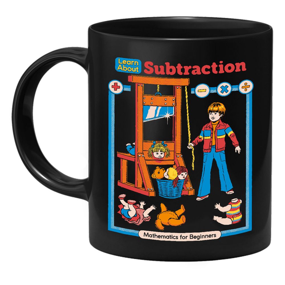 Steven Rhodes - Learn About Subtraction - Tasse | yvolve Shop