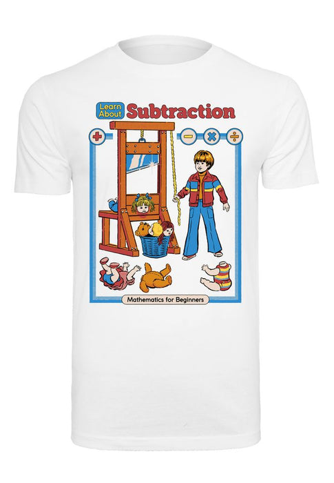 Steven Rhodes - Learn About Subtraction - T-Shirt | yvolve Shop