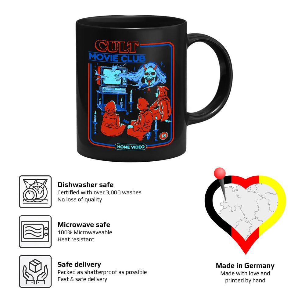 Steven Rhodes - Cult Movie Club - Tasse | yvolve Shop