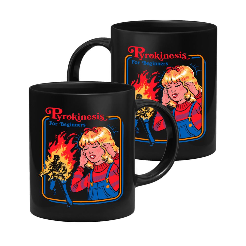 Steven Rhodes - Pyrokinesis For Beginners - Tasse | yvolve Shop