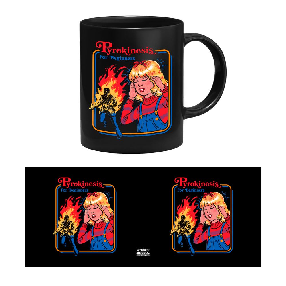 Steven Rhodes - Pyrokinesis For Beginners - Tasse | yvolve Shop