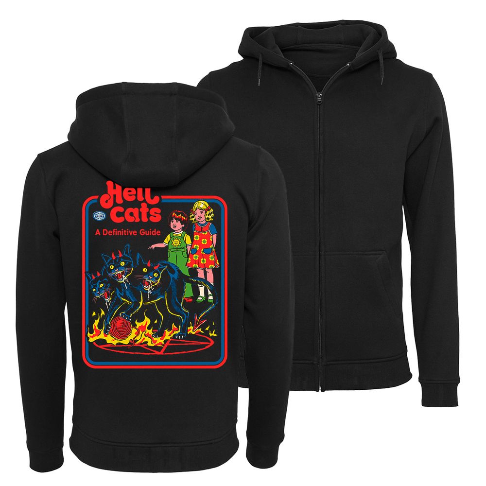 Steven Rhodes - Hell Cats - Zip-Hoodie | yvolve Shop