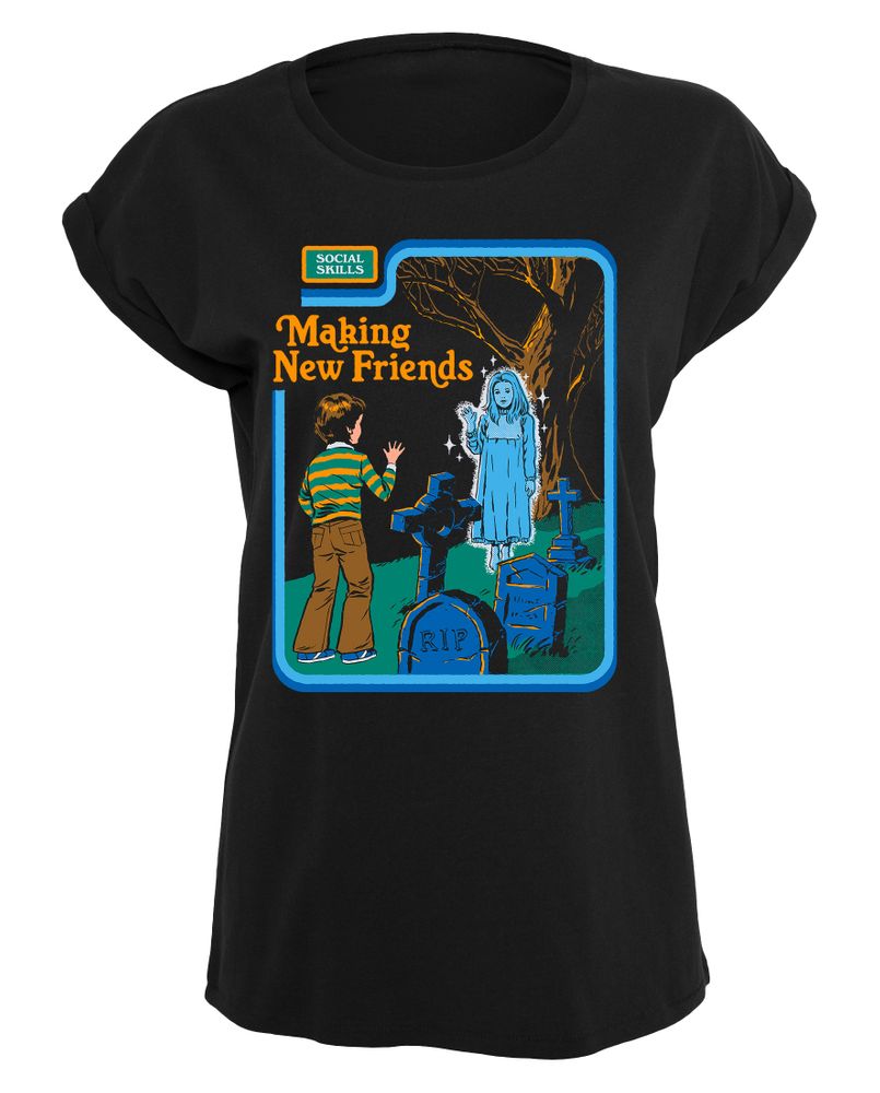 Steven Rhodes - Making New Friends - Girlshirt | yvolve Shop