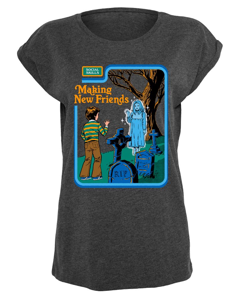 Steven Rhodes - Making New Friends - Girlshirt | yvolve Shop