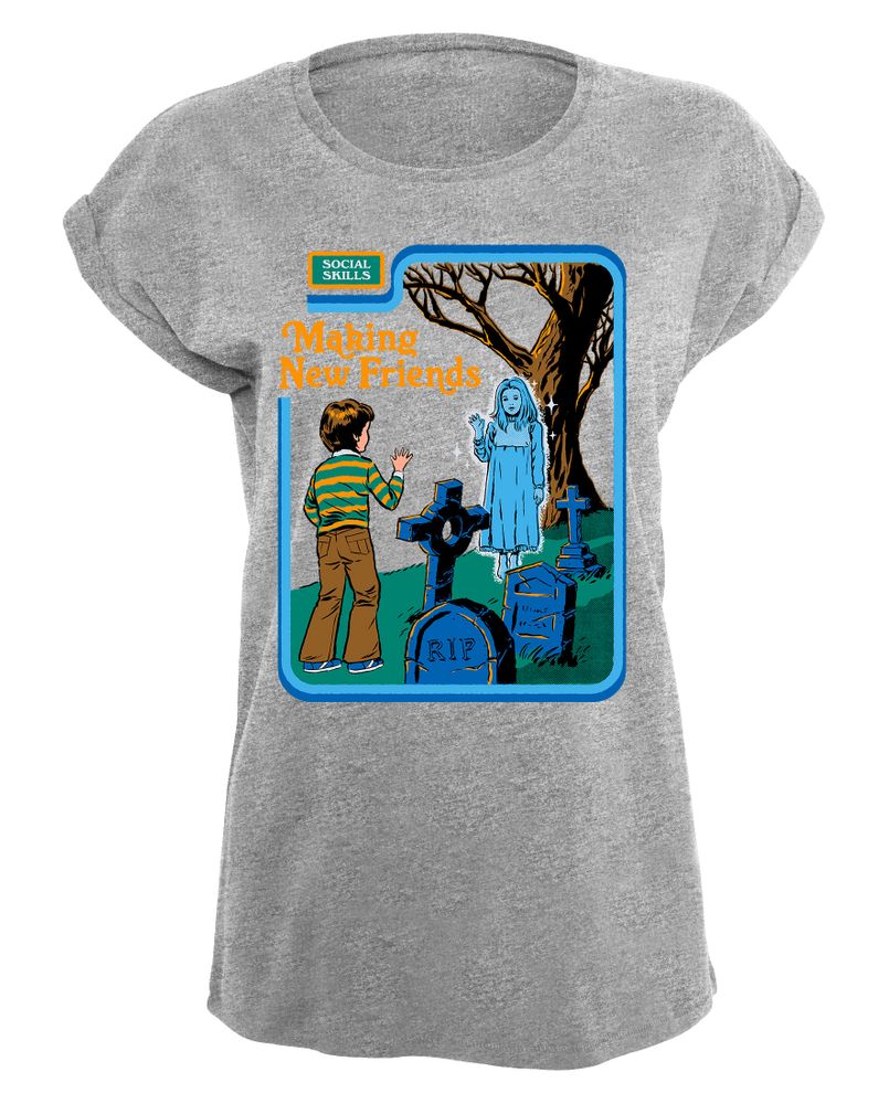 Steven Rhodes - Making New Friends - Girlshirt | yvolve Shop