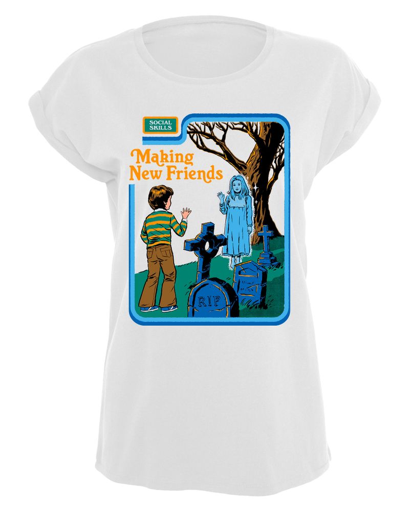 Steven Rhodes - Making New Friends - Girlshirt | yvolve Shop