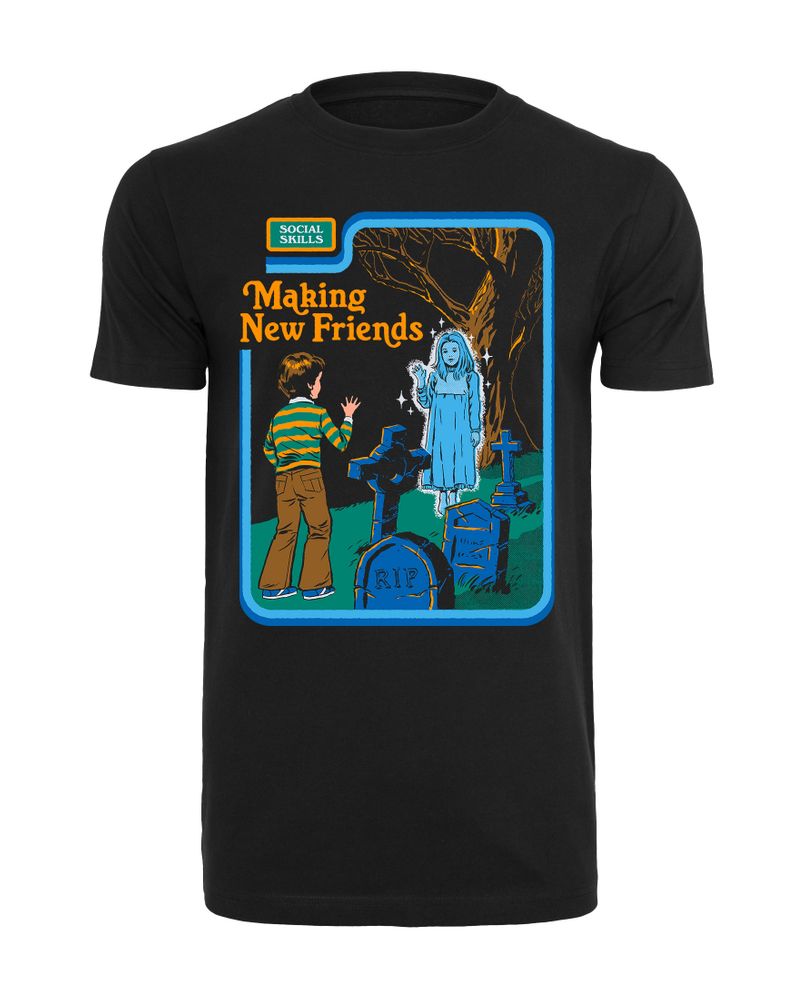 Steven Rhodes - Making New Friends - T-Shirt | yvolve Shop