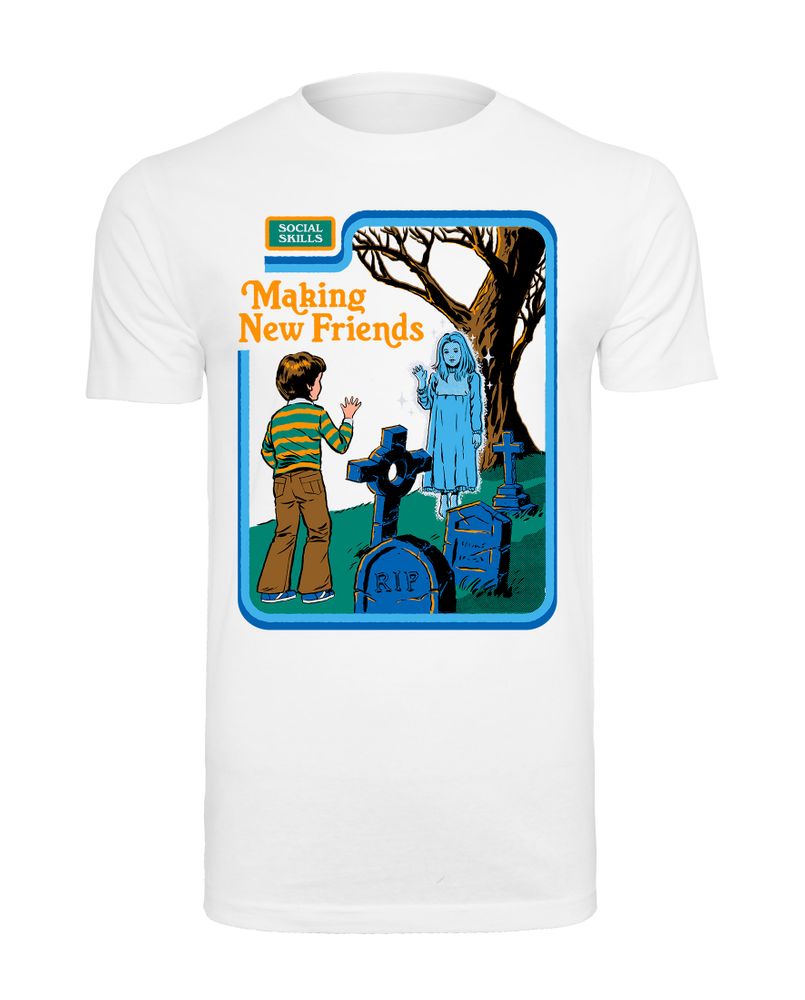 Steven Rhodes - Making New Friends - T-Shirt | yvolve Shop