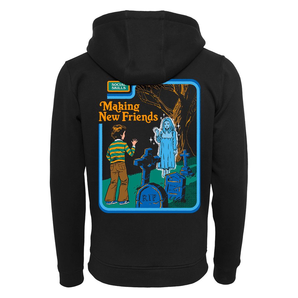 Steven Rhodes - Making New Friends - Zip-Hoodie | yvolve Shop