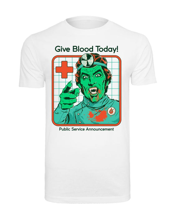 Steven Rhodes - Give Blood Today - T-Shirt | yvolve Shop