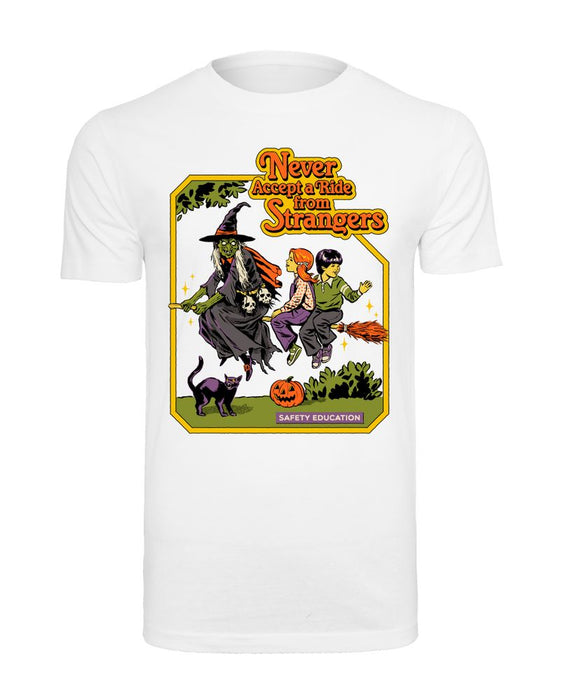 Steven Rhodes - Never Accept a Ride - T-Shirt | yvolve Shop