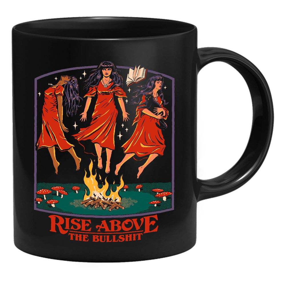 Steven Rhodes - Rise above Bullshit - Tasse | yvolve Shop