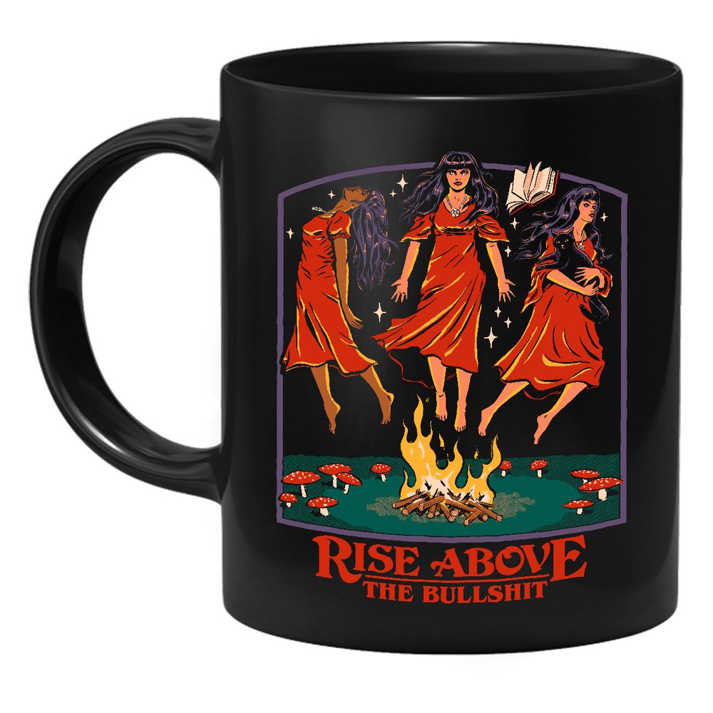 Steven Rhodes - Rise above Bullshit - Tasse | yvolve Shop