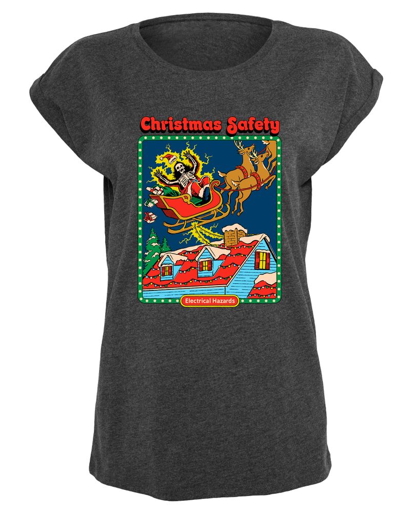 Steven Rhodes - Christmas Safety - Girlshirt | yvolve Shop