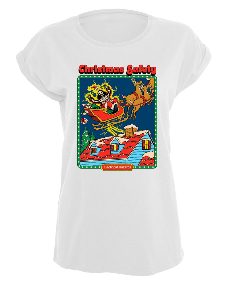 Steven Rhodes - Christmas Safety - Girlshirt | yvolve Shop