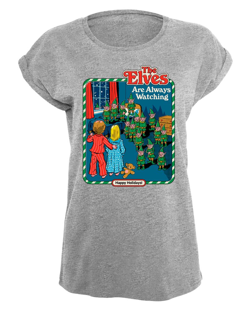 Steven Rhodes - The Elves are watching - Girlshirt | yvolve Shop