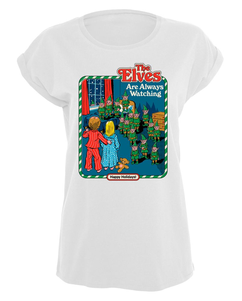 Steven Rhodes - The Elves are watching - Girlshirt | yvolve Shop