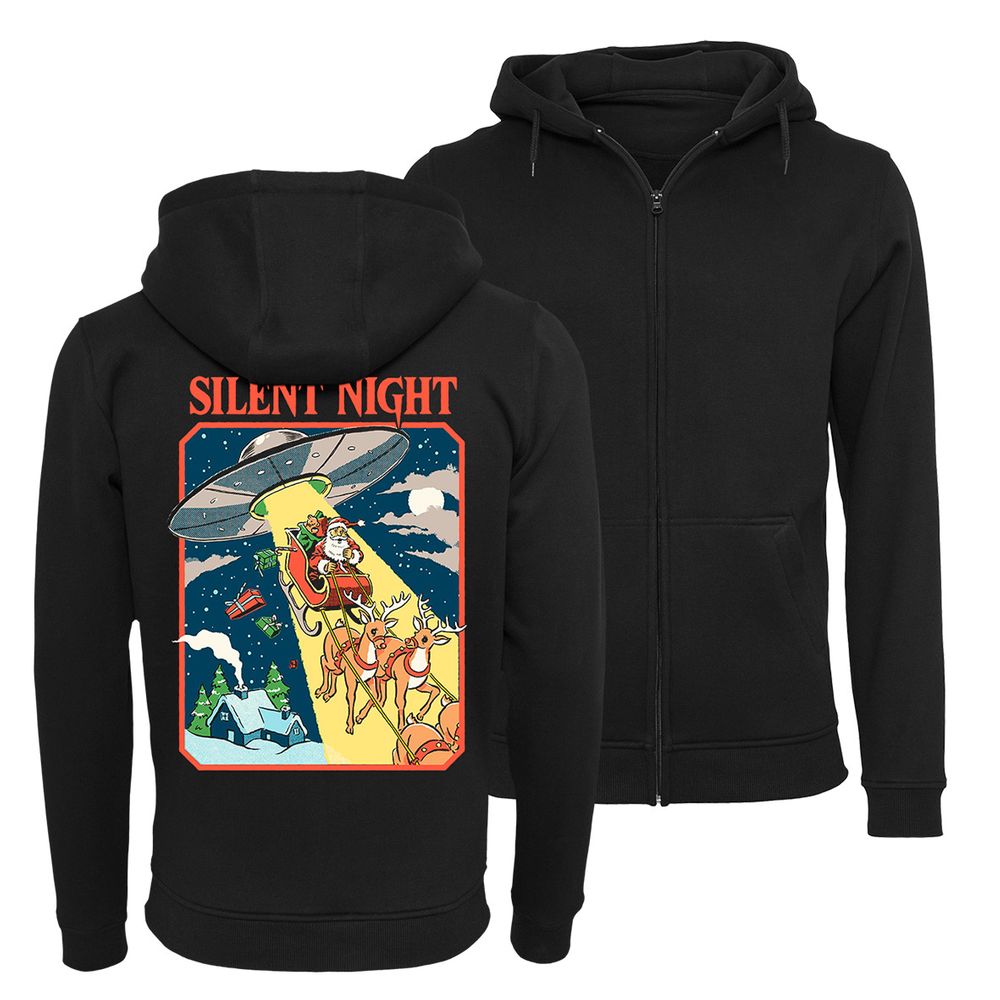 Steven Rhodes - Silent Night - Zip-Hoodie | yvolve Shop