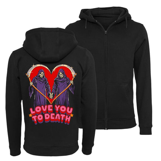 Steven Rhodes - Love you to Death - Zip-Hoodie | yvolve Shop