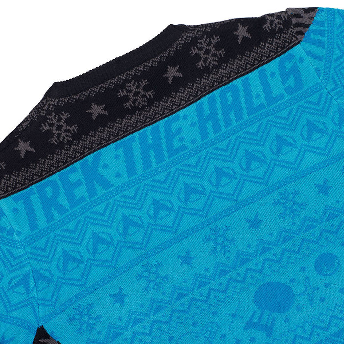 Star Trek - Blue - Ugly Christmas Sweater | yvolve Shop