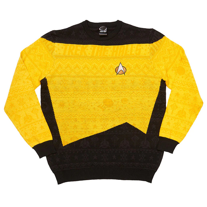 Star Trek - Yellow - Ugly Christmas Sweater | yvolve Shop