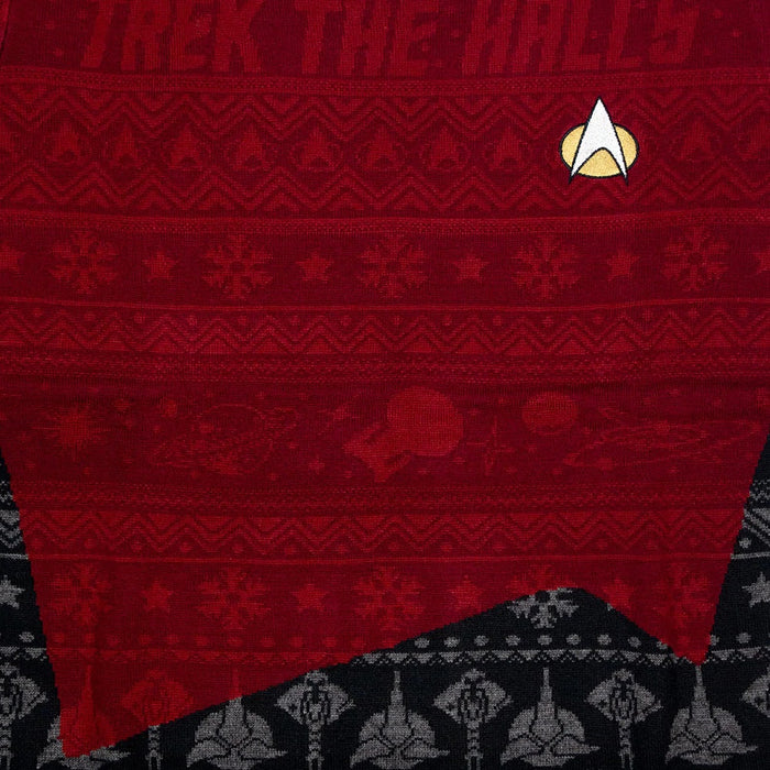 Star Trek - Red - Ugly Christmas Sweater