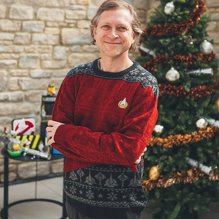 Star Trek - Red - Ugly Christmas Sweater | yvolve Shop