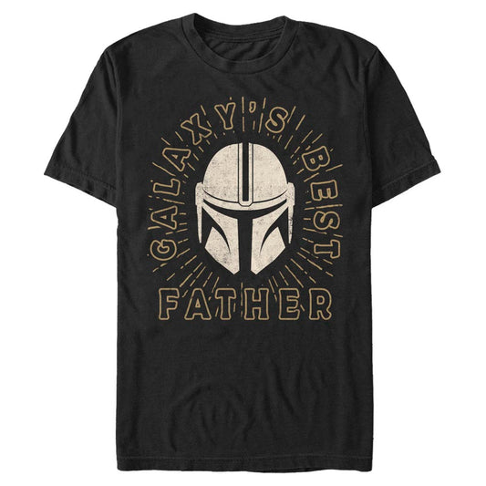 Star Wars: The Mandalorian - Mando Dad Helmet - T-Shirt | yvolve Shop