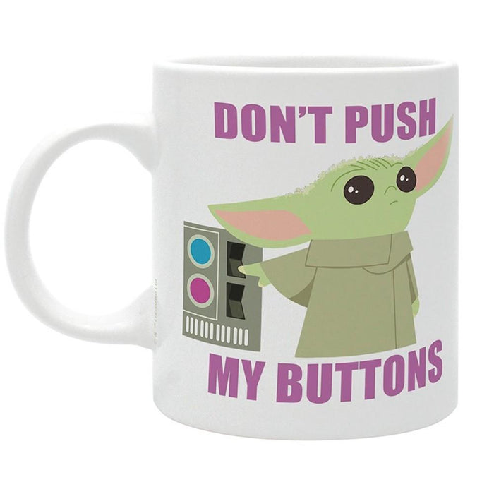 Star Wars: The Mandalorian - Baby Yoda Buttons - Tasse | yvolve Shop