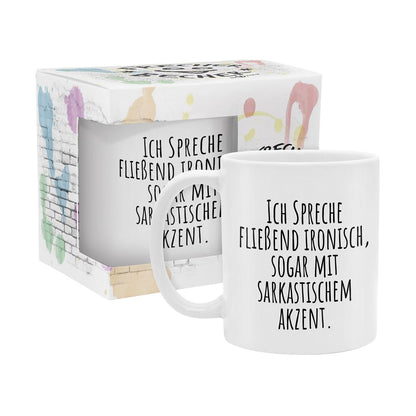 yvolve - Ich spreche fließend Ironisch - Tasse | yvolve Shop