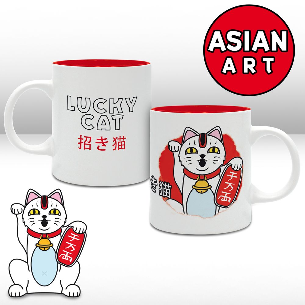 The Good Gift - Lucky Cat - Tasse | yvolve Shop