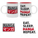 The Good Gift - Eat Sleep Manga Repeat - Tasse | yvolve Shop