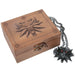 The Witcher - Wolfsemblem - Halskette mit LED | Holzbox | yvolve Shop