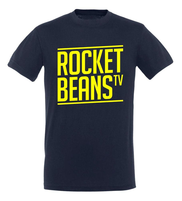 Rocket Beans TV - Slant Typo - T-Shirt | yvolve Shop