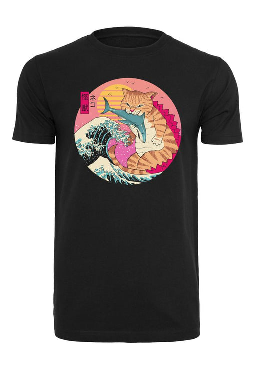 Vincent Trinidad - Neko Wave Kaiju - T-Shirt | yvolve Shop