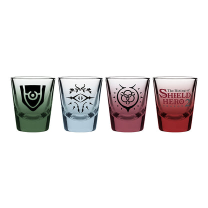 The Rising of the Shield Hero - Symbols - Shotgläser-Set | yvolve Shop