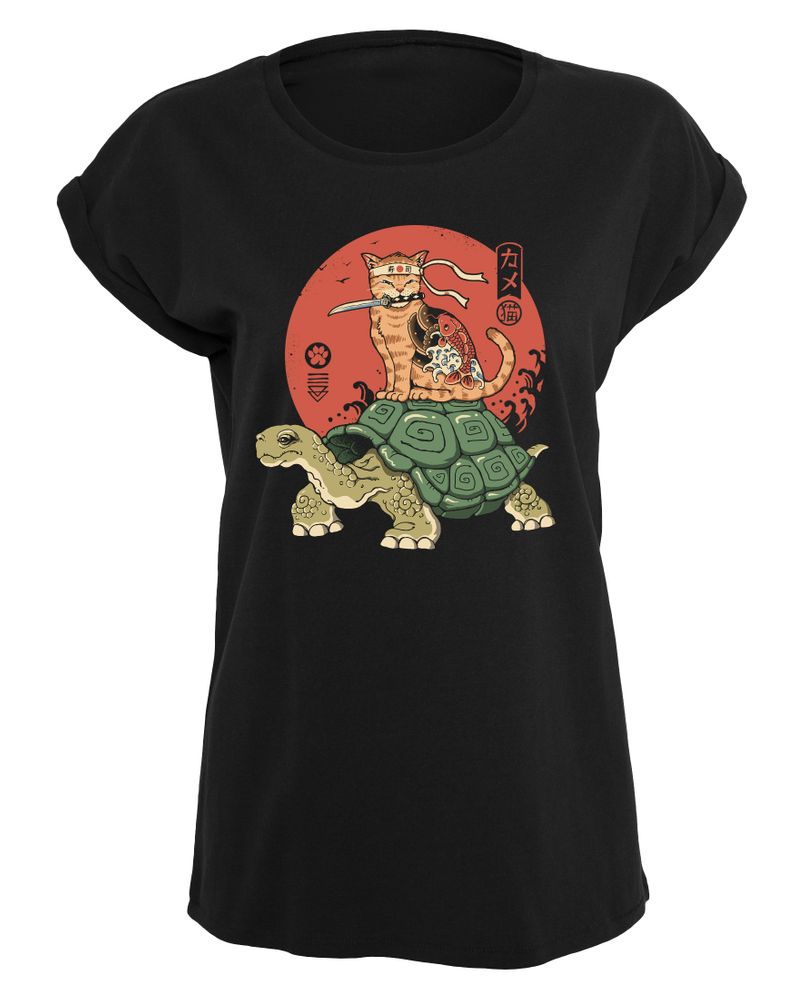 Vincent Trinidad - Catana on Turtle - Girlshirt | yvolve Shop