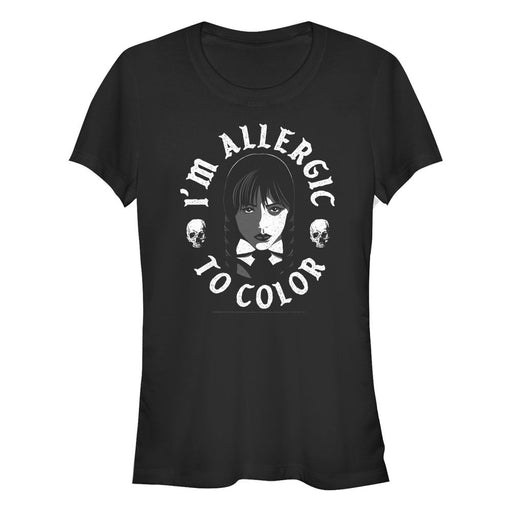 Wednesday - Allergic To Color - Girlshirt | yvolve Shop