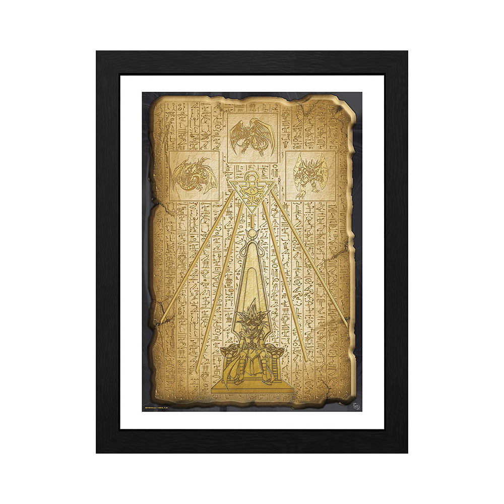 Yu-Gi-Oh - Egyptian Tablet - Gerahmter Kunstdruck | yvolve Shop