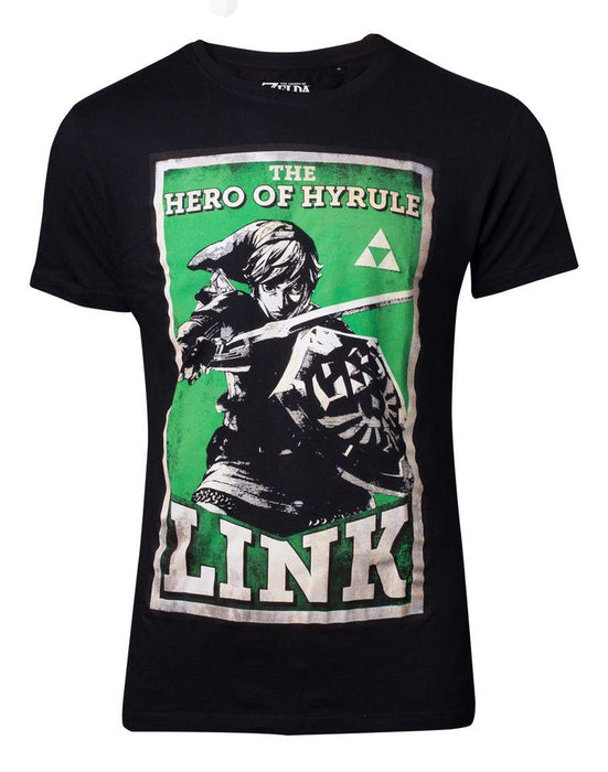 Zelda - Link Propaganda - T-Shirt | yvolve Shop