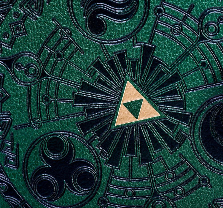 The Legend of Zelda - Green Triforce - Notizbuch | yvolve Shop