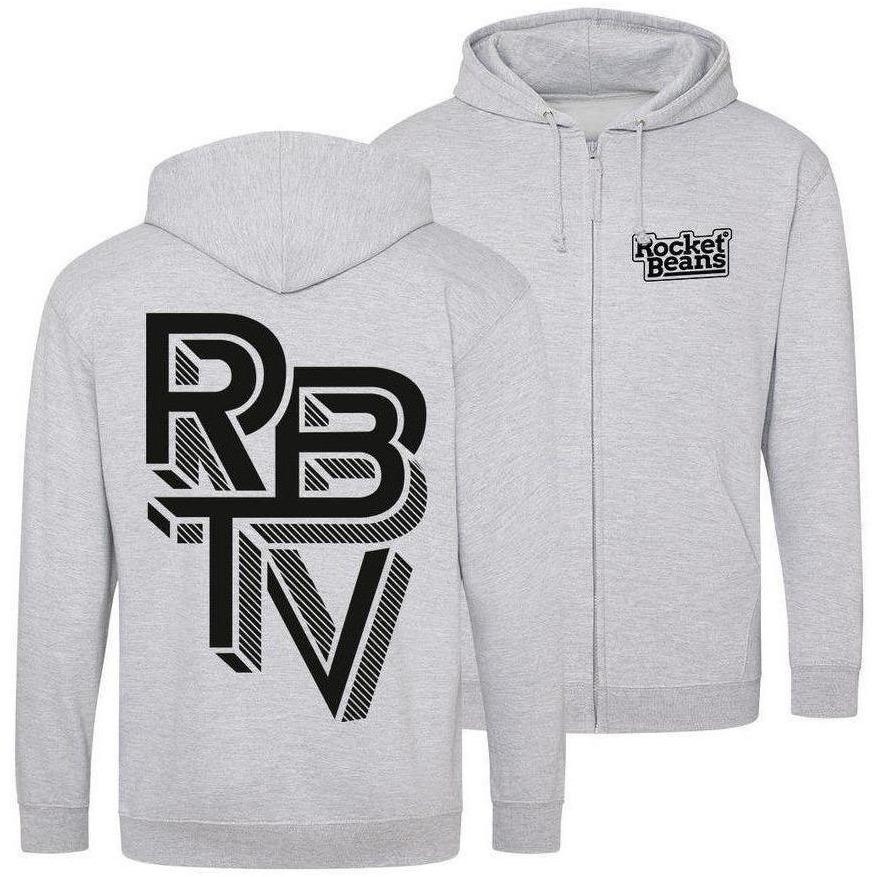 Rocket Beans TV - Escher Schwarz - Zipper | yvolve Shop