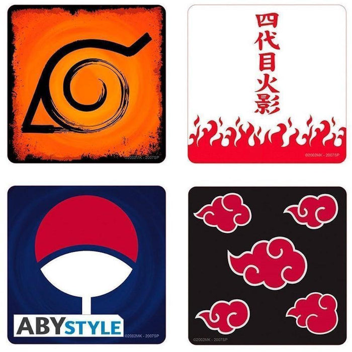 Naruto - Symbole - Untersetzer | yvolve Shop