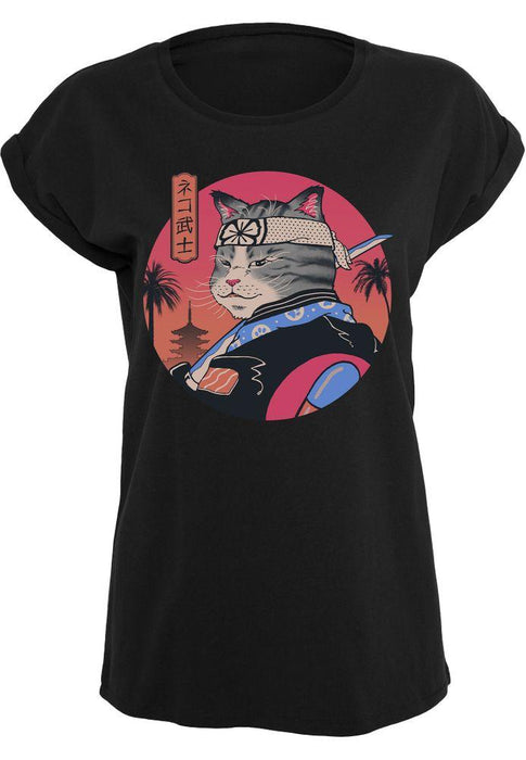 Vincent Trinidad - Samurai Cat - Girlshirt | yvolve Shop