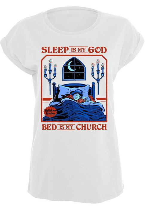 Steven Rhodes - Sleep Is My God - Girlshirt | yvolve Shop