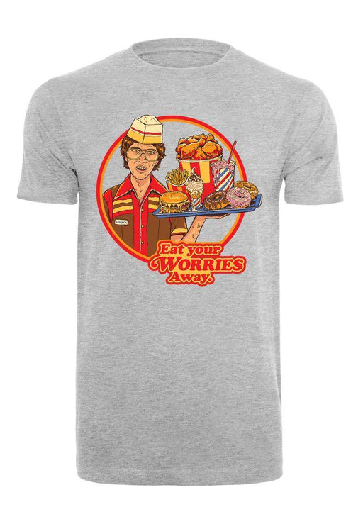 Steven Rhodes - Eat Your Worries - T-Shirt | yvolve Shop